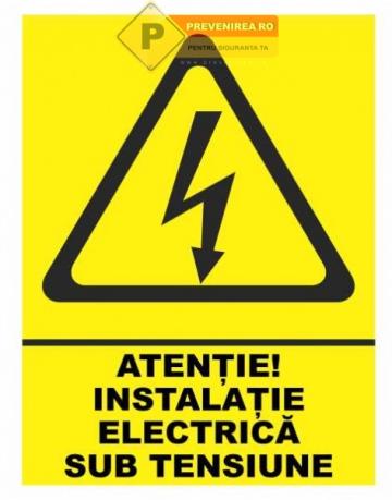 Indicator pentru instalatia electrica sub tensiune