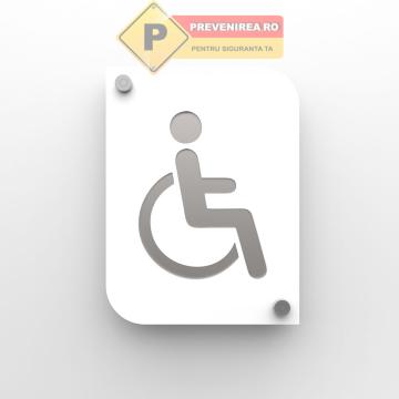 Indicator persoana cu handicap aluminiu