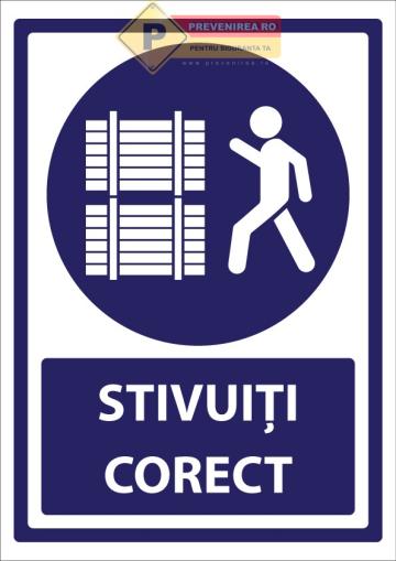 Indicator stivuiti corect de la Prevenirea Pentru Siguranta Ta G.I. Srl