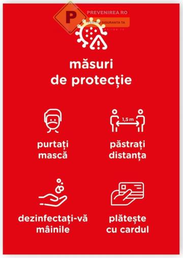 Semn pentru igiena si protectie de la Prevenirea Pentru Siguranta Ta G.I. Srl