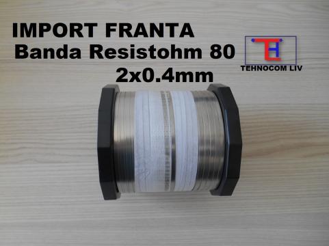 Banda nichelina Resistohm 2x0.4mm lipire ambalare