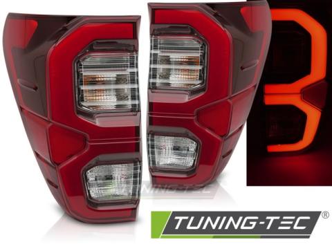 Stopuri LED Toyota Hilux 16-20 LED bar rosu de la Kit Xenon Tuning Srl