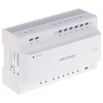 Distribuitor video audio 2 fire pentru 6 posturi - Hikvision de la Big It Solutions