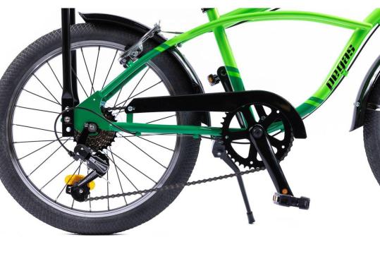 Bicicleta Pegas Strada Mini 7S 20'' verde de la Transilvania Euro Tour Srl