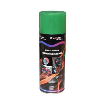 Spray vopsea acrilic termorezistent la 400 grade verde 450ml