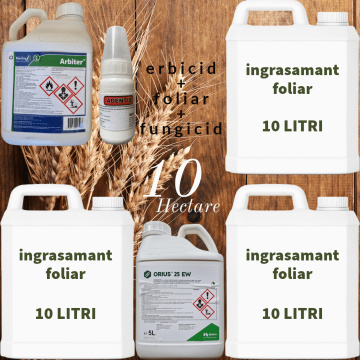 Erbicid + fungicid pentru cereale paioase 10 hectare