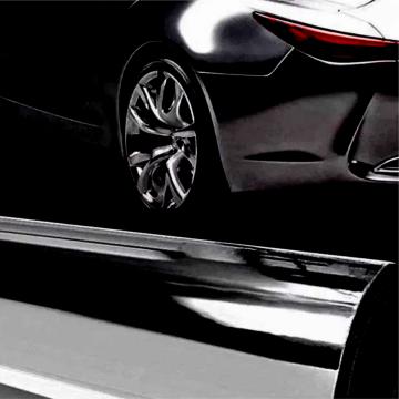 Folie colantare auto Dark Chrome (1m x 1,52m) de la Auto Care Store Srl