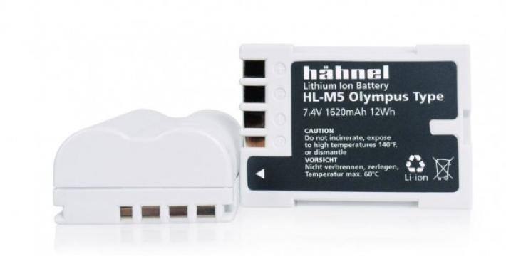 Acumulator Li-Ion Hahnel HL-M5 Olympus BLM-5 (7.4V) de la Color Data Srl