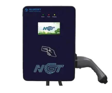Statie incarcare vehicule electrice NGT 22 kW cu touchscreen