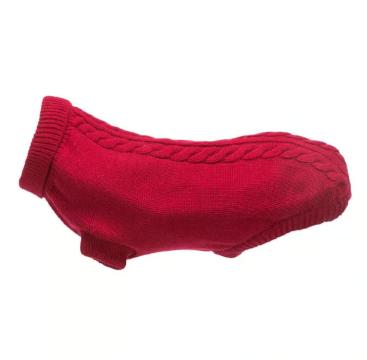 Pulover Trixie Kenton pentru caini, XS, 30 cm, rosu