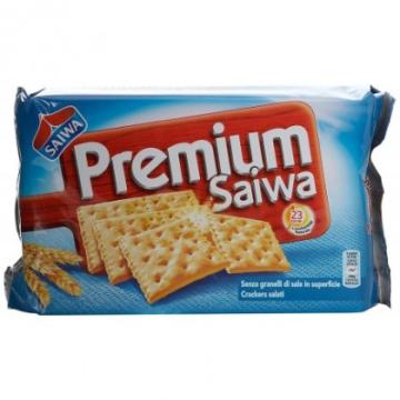 Biscuiti Crackers Saiwa Premium sarati, 315gr