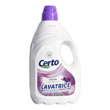 Detergent lichid parfum lavanda, Certo, 55 spalari, 4 litri