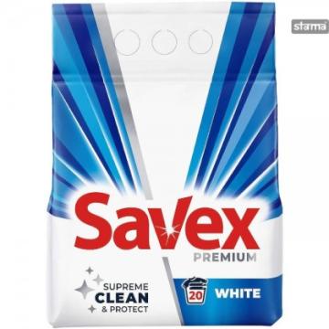 Detergent automat Savex PowerZyme 2 in 1 white, 2 kg