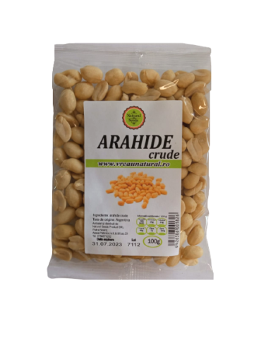 Arahide crude 100 gr, Natural Seeds Product