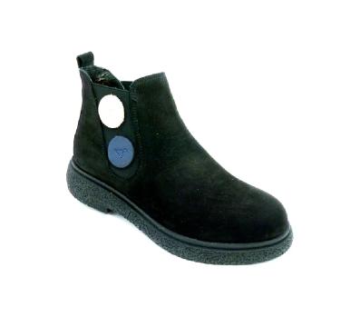 Ghete dama Kiru's Catali piele bufo 232003 BLK de la Kiru S Shoes S.r.l.