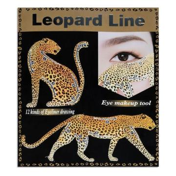 Sabloane machiaj pleoape Leopard Line, HO44-4 de la M & L Comimpex Const SRL