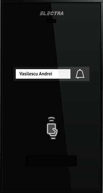 Panou interfon exterior Audio Smart pentru 1 familie