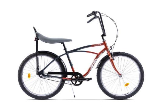 Bicicleta Pegas Strada 1 26'' aluminiu 3S cupru gri