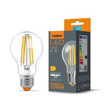 Bec LED filament - Videx - 10W - E27 - A60 de la Casa Cu Bec Srl