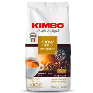 Cafea boabe Kimbo Aroma Gold 100% Arabica 1Kg de la Activ Sda Srl