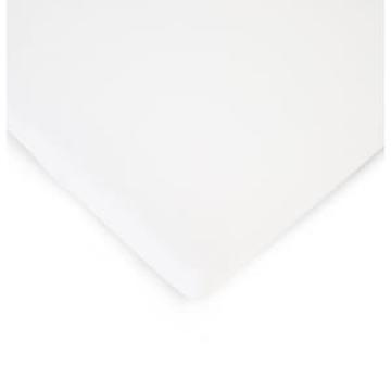 Cearceaf - fitted sheet cot 60x120cm bio organic white