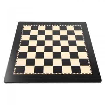 Tabla sah lemn cu efect de abanos 40x40 cm, 40mm de la Chess Events Srl