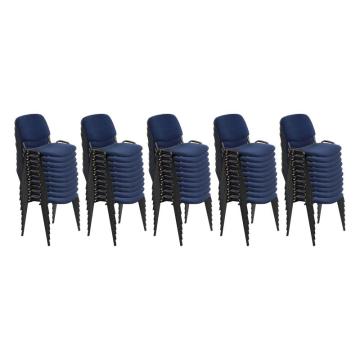 Set 50 de scaune pentru diverse evenimente albastru inchis