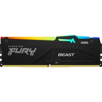 Memorie Kingston 16GB DDR5 6000MHz CL30 Fury Beast RGB de la Etoc Online