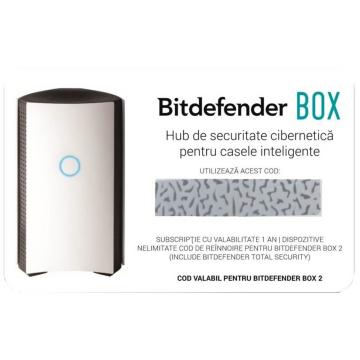 Antivirus Bitdefender Box, scratch card, 1 an de la Etoc Online