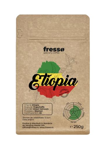 Cafea boabe de origine Fresso Etiopia Yirgacheffe