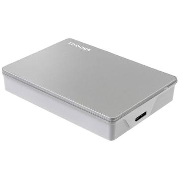HDD extern Toshiba Canvio Flex, 2TB, Silver, USB-C de la Etoc Online