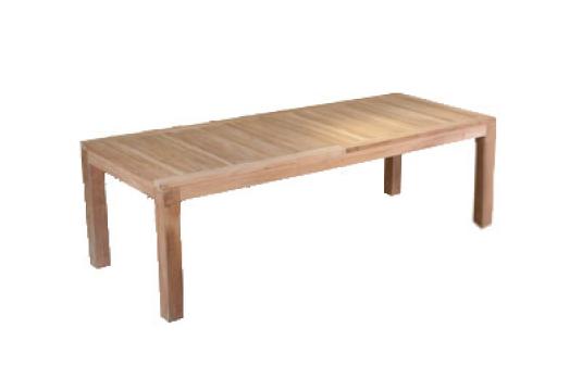 Masa bistro din lemn masiv de tec Raki, 200x90xh75cm