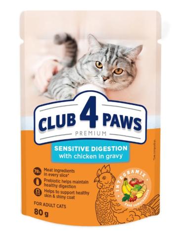 Hrana pisici plic Sensitive Digestion 80g - Club 4 Paws
