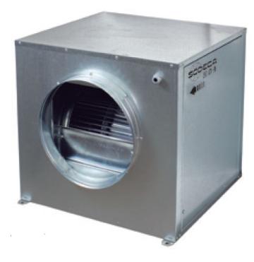 Ventilator carcasat Box centrifugal CJBD/C-1919-4M 1/5 de la Ventdepot Srl