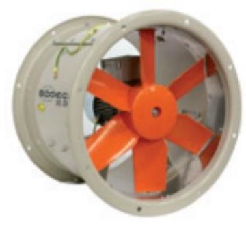 Ventilator Long-cased Axial HCT-100-4T-10 / ATEX / EXII2G