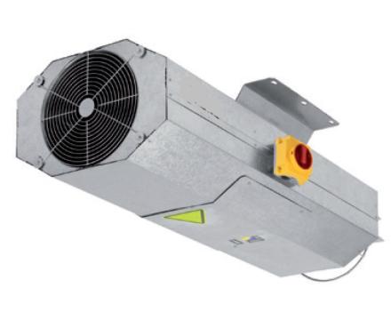 Ventilator Long range HCT/IMP-L-UNI-38-2T-1.5 IE3