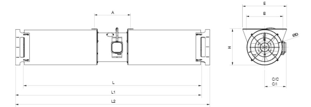 Ventilator TJFT 2/4 -630 de la Ventdepot Srl