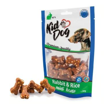 Recompense KidDog pentru caini, oscioare cu carne de iepure