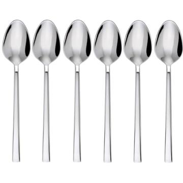 Set 6 lingurite ceai, profesionale, Hisar Milano, inox 18/10 de la Kalina Textile SRL