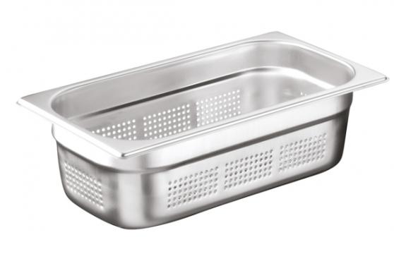Tava inox perforata gastronorm Ozti 1/3 GNP 20x325x176mm de la Kalina Textile SRL