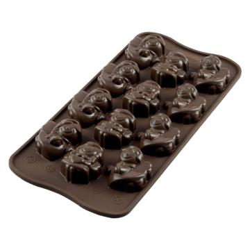Forma silicon pentru ciocolata Angels - SilikoMart de la Lumea Basmelor International Srl