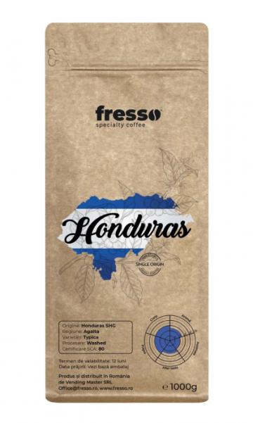 Cafea boabe de origine Fresso Honduras SHG Agalta de la Vending Master Srl