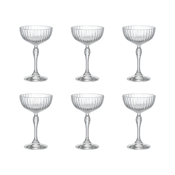 Set 6 pahare cocktail Bormioli Rocco America 230ml Cocktail