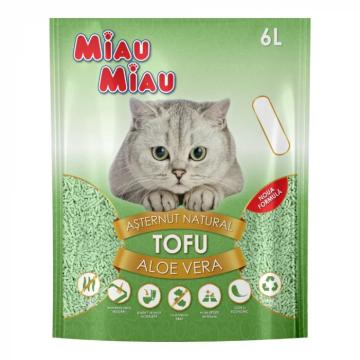 Asternut pisici Tofu Aloe 6L de la Club4Paws Srl