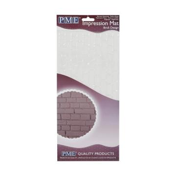 Decor tort textura Caramida Brick - PME de la Lumea Basmelor International Srl