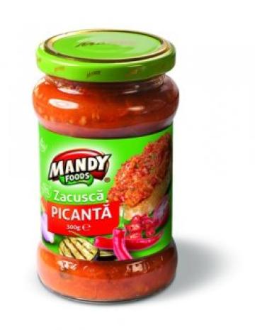 Zacusca picanta Mandy 300g de la Supermarket Pentru Tine Srl