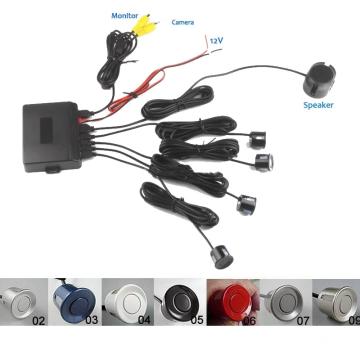 Kit senzori de parcare pentru camera video spate cu buzzer