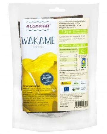 Alge Wakame eco 50g Algamar de la Supermarket Pentru Tine Srl