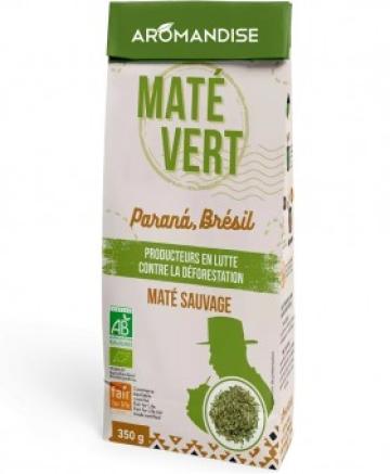 Ceai mate verde salbatic, bio, 350g, Aromandise de la Supermarket Pentru Tine Srl