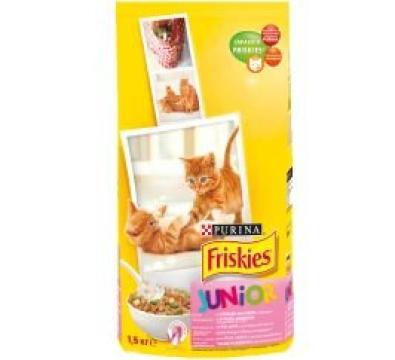 Hrana uscata pisici Purina Friskies Junior 1.5 kg de la Supermarket Pentru Tine Srl